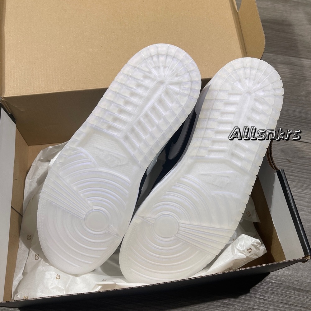 Air Jordan 1 Low Black White Pearl  Panda w - Picture 10 of 11